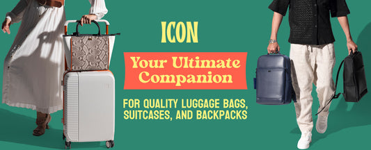Icon: Your Ultimate Companion for Quality Luggage Bags, Suitcases, and Backpacks!