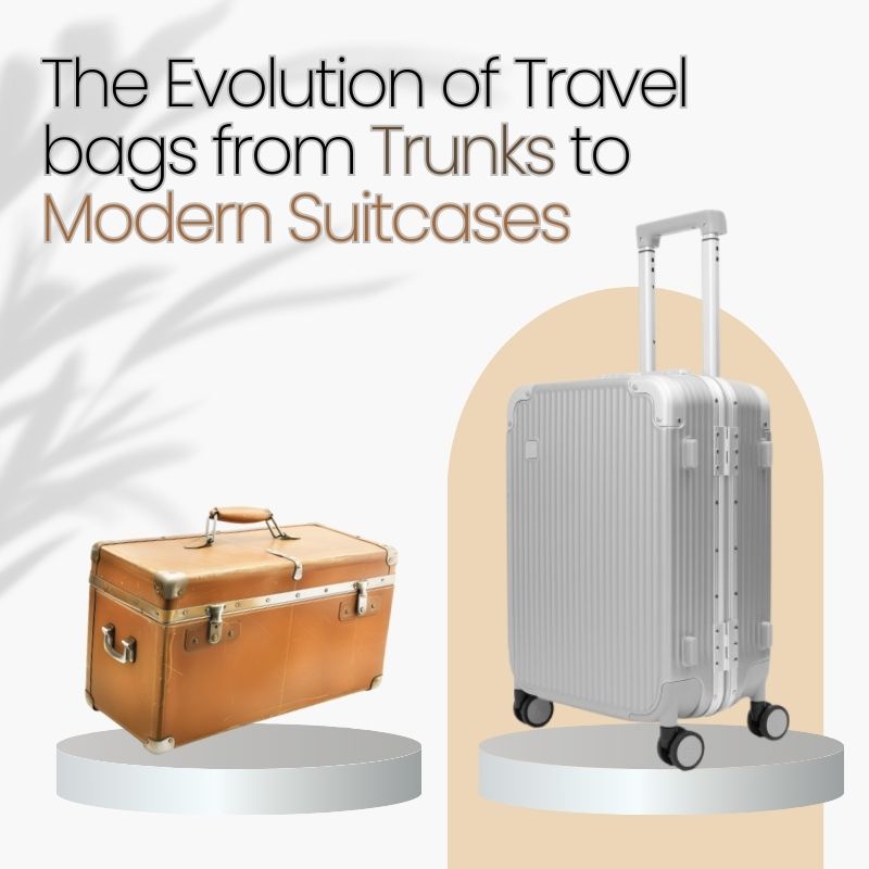 Trunks to modern suitcases